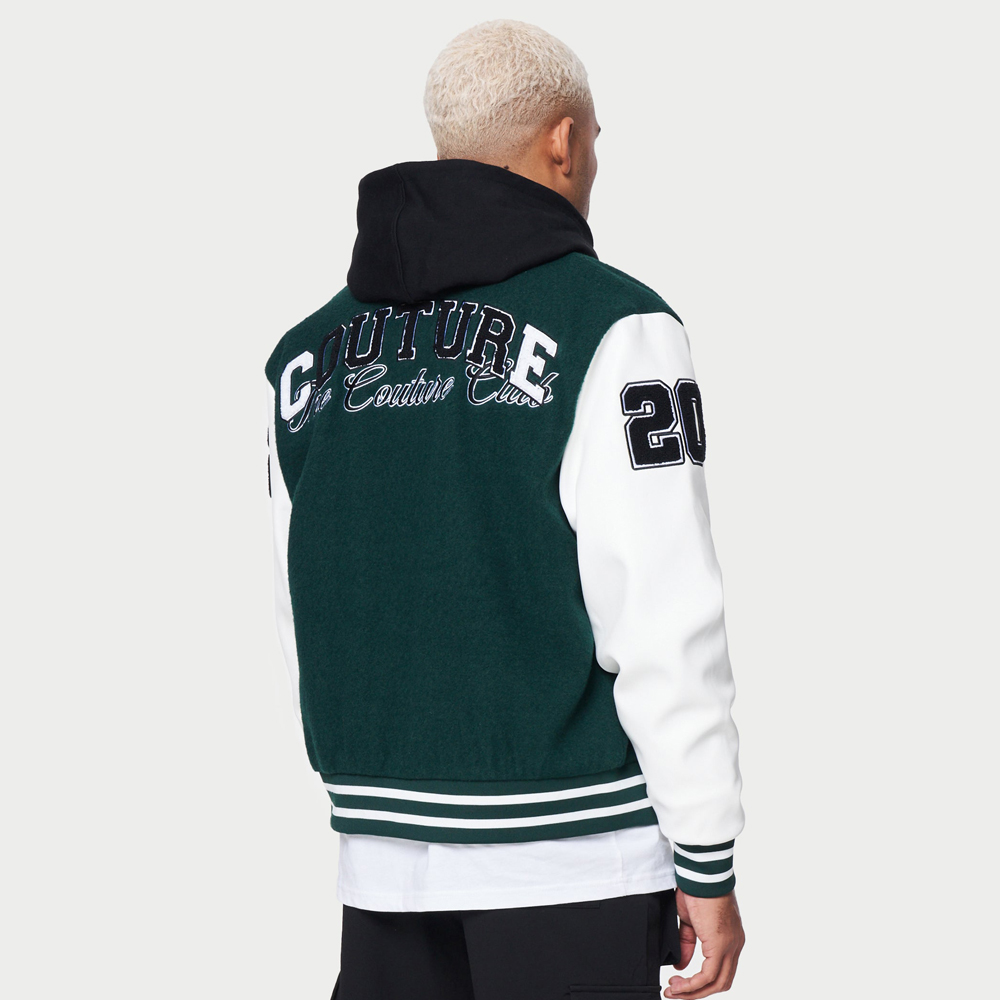 Bomber Style Varsity Jacket