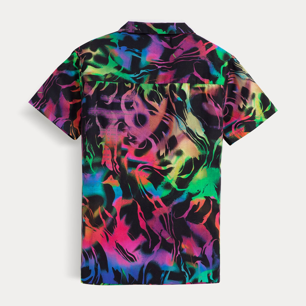 Custom Print Tropic Shirts Mens Button Up Resort Shirt