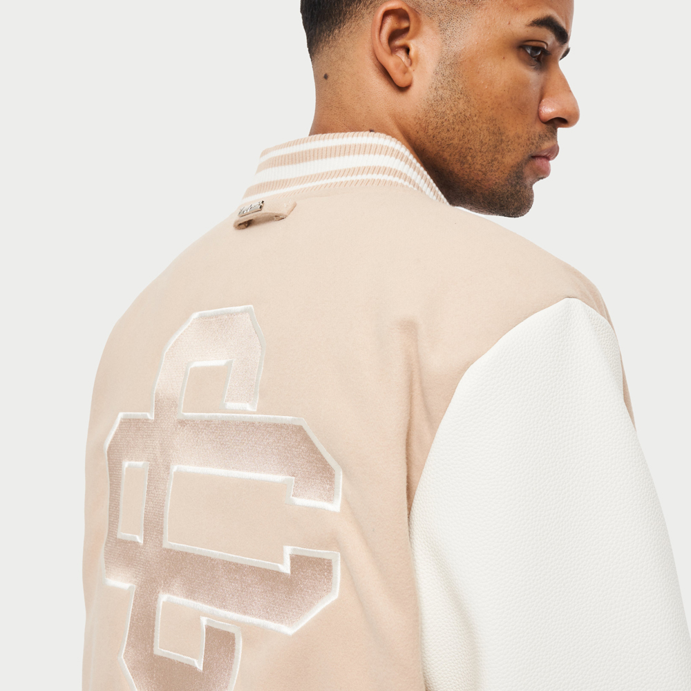 Bomber Style Varsity Jacket